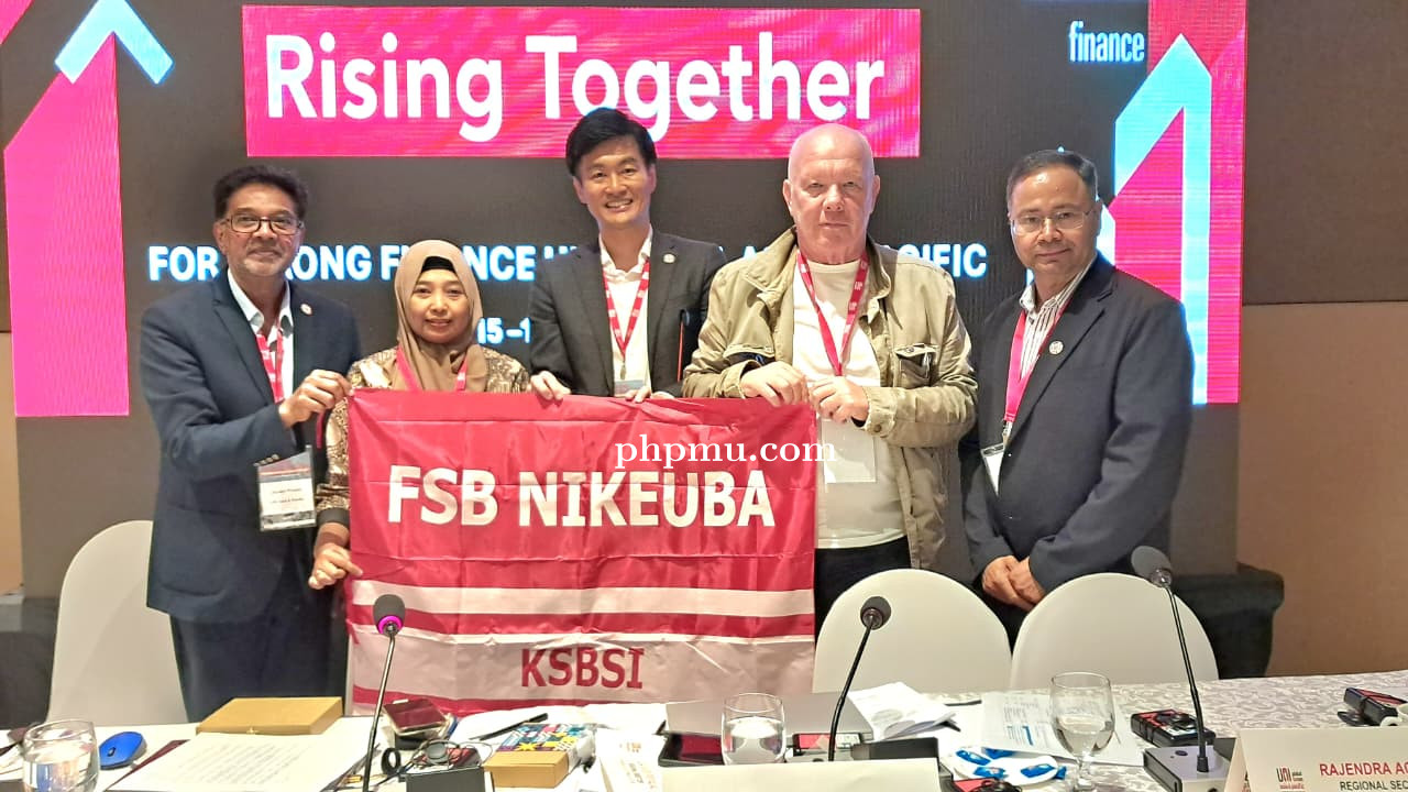 FSB NIKEUBA Hadiri Konferensi Keuangan UNI APRO ke-7 Asia PasifiK di Manila
