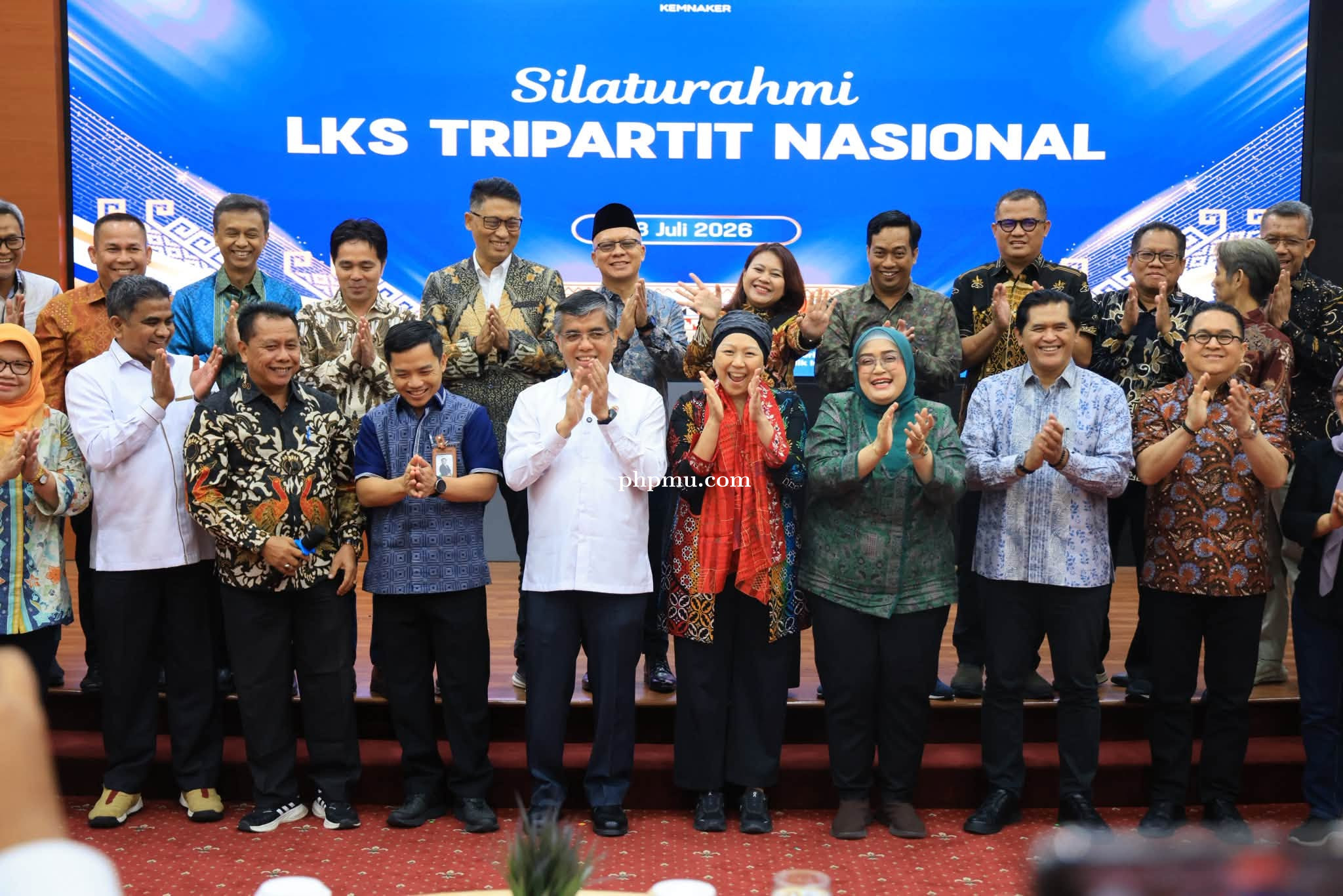 Ketum DPP FSB NIKEUBA Hadiri Silaturahmi LKS Tripartit Nasional
