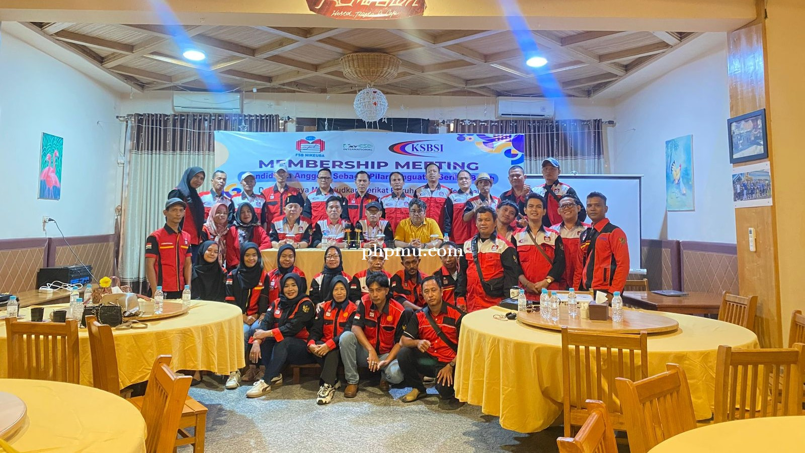 FSB NIKEUBA Gelar Membership Meeting dan Kunjungan ke BLK Palembang