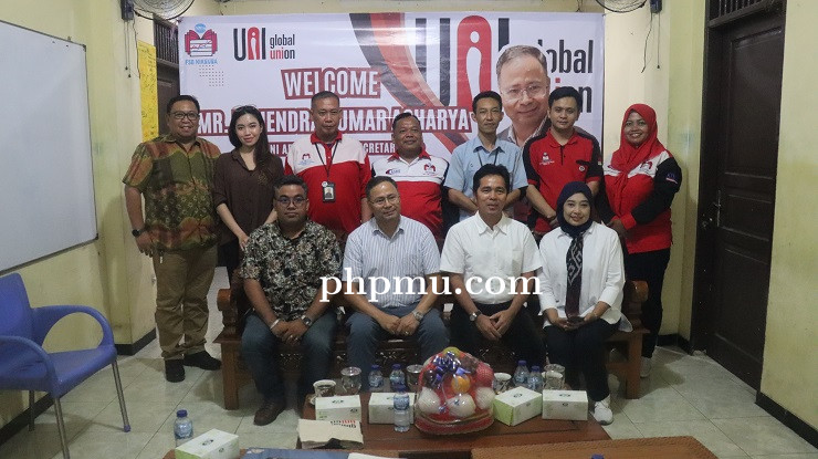 DPP FSB NIKEUBA Terima Kunjungan Sekretaris Regional UNI Global Union AP